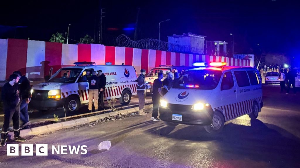 Lebanon says Israeli airstrike kills 13 near Palestinian refugee camp