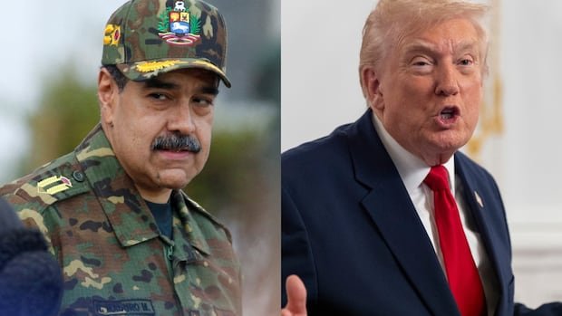 Maduro criticizes ‘colonial threat’ as Trump says Venezuelan airspace should be closed
