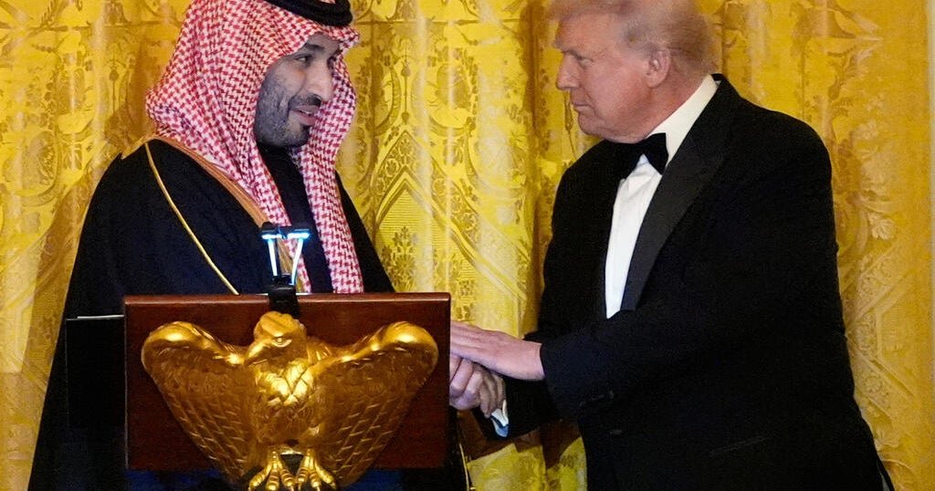 Trump says he is making Saudi Arabia a major non-NATO ally