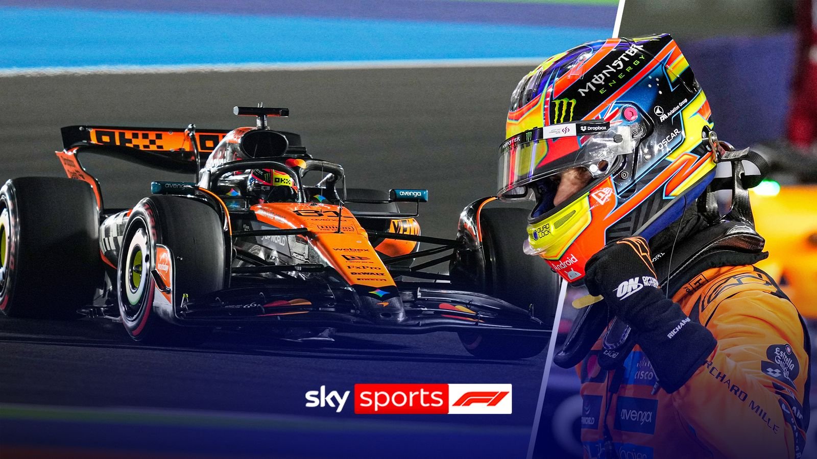 Drama in Qatar! Norris gave up the last lap and Piastri took an amazing pole position!