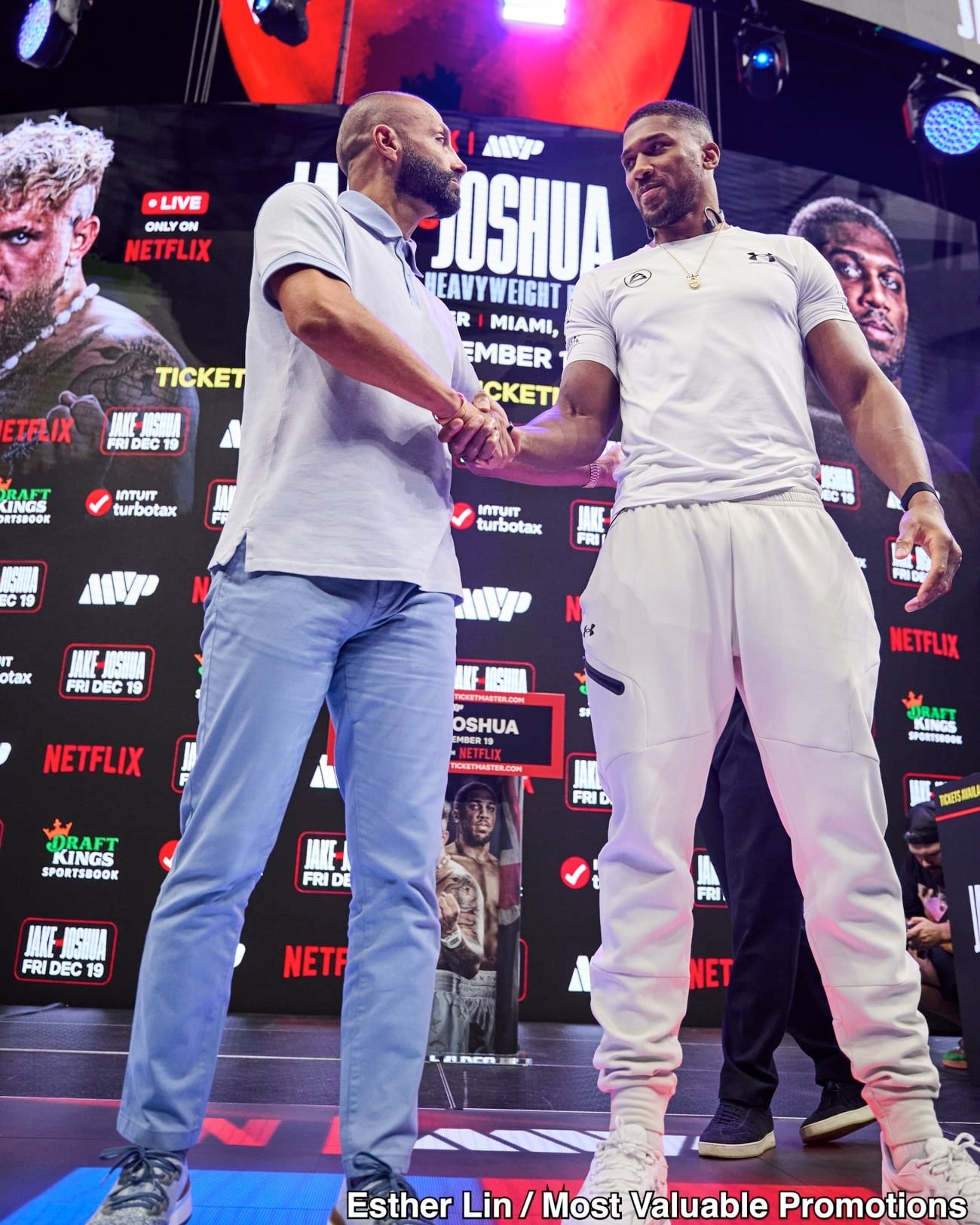 Joshua’s power will destroy Jake Paul on December 19th