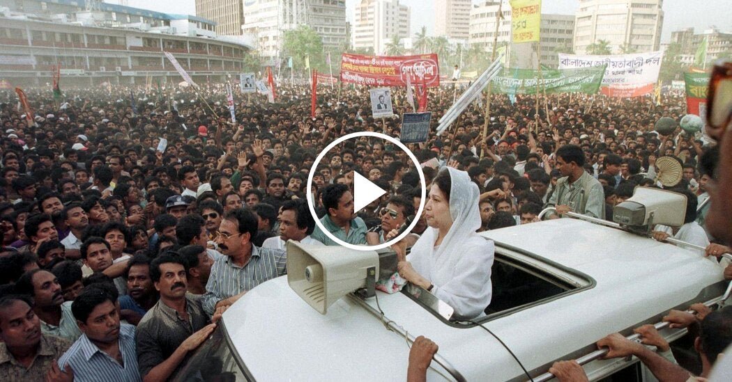 Bangladesh mourns the death of its first female prime minister