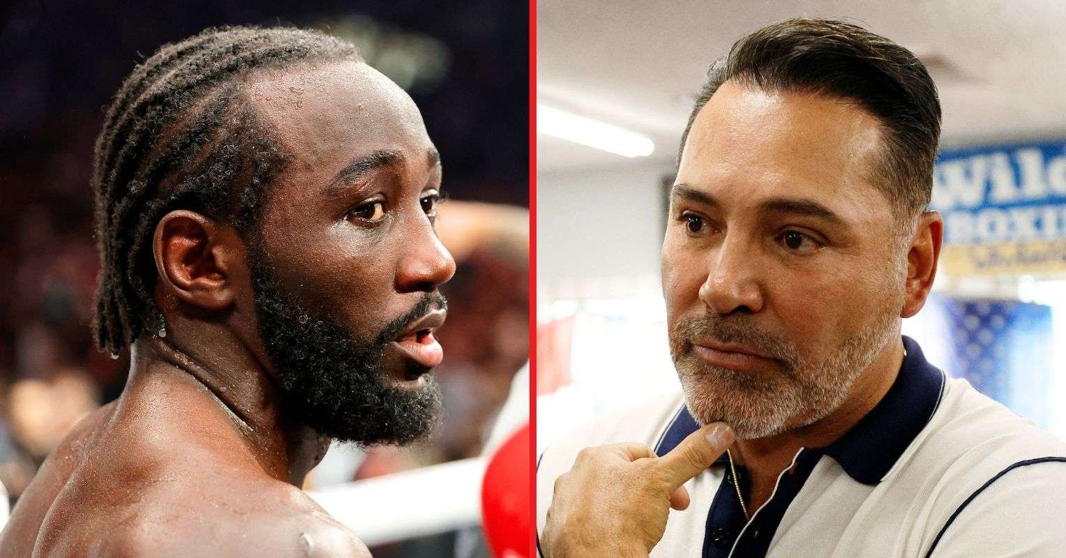 Oscar De La Hoya abruptly announces retirement, taking aim at Terence Crawford’s legacy