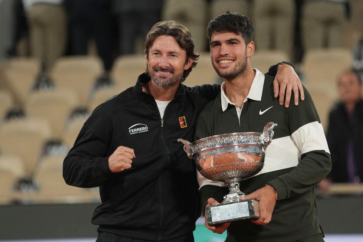 Carlos Alcaraz parted ways with coach Juan Carlos Ferrero