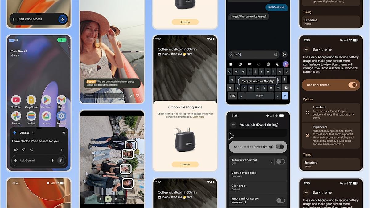 Android takes a strong accessibility features