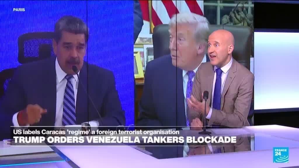 Trump orders blockade of ‘sanctioned oil tankers’ bound for Venezuela