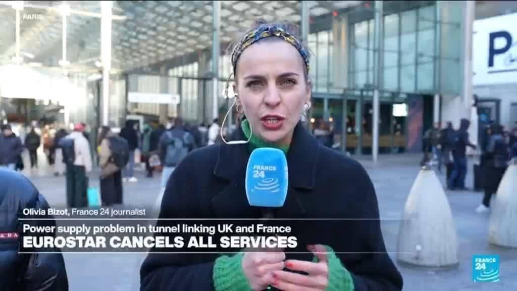 Eurostar cancels all services after power problems