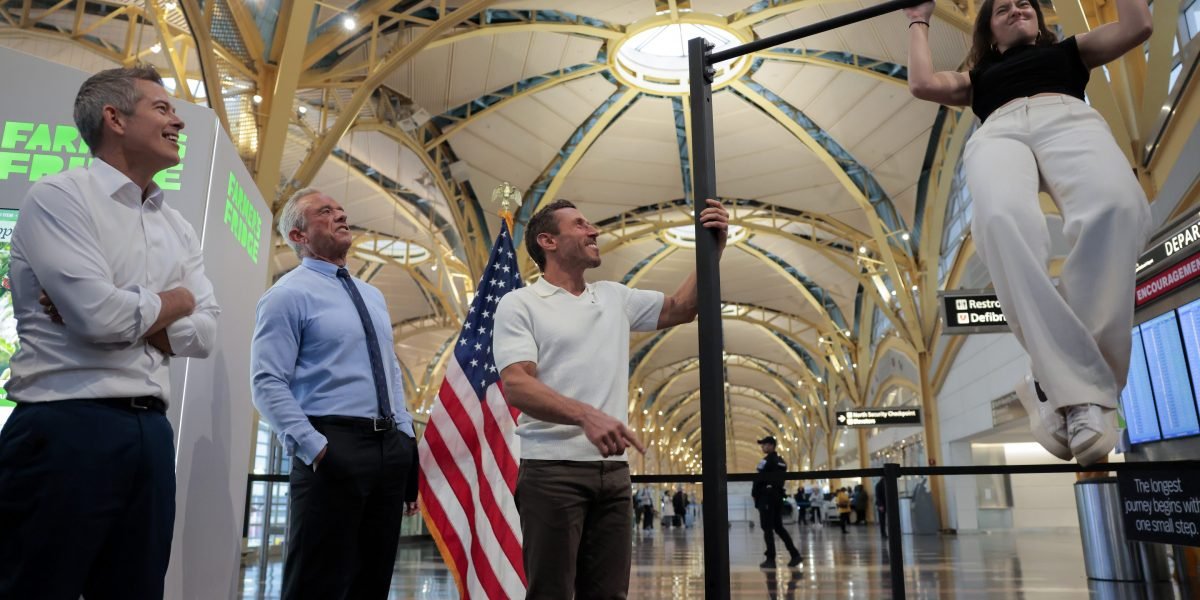 Rfk Jr and Sean Duffy have a drag race to announce a $1B plan for healthy Airport upgrades