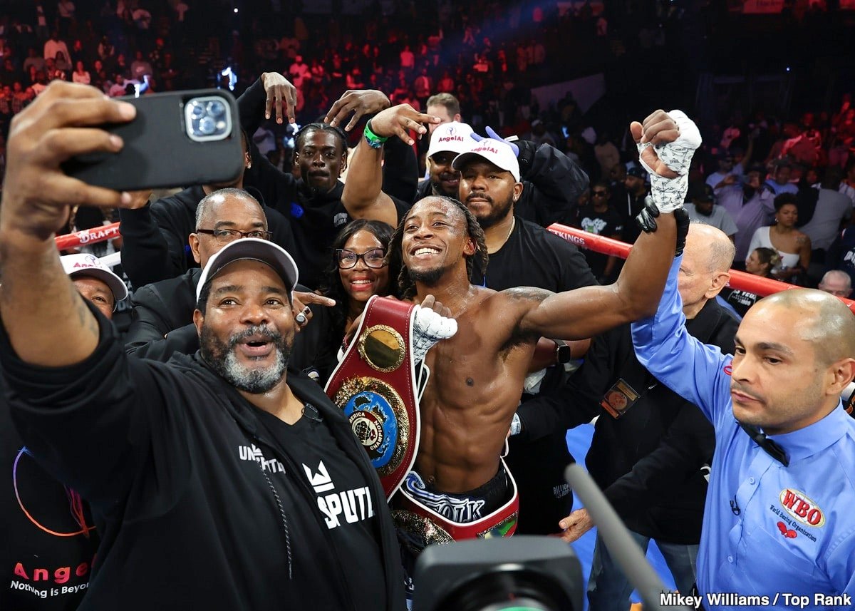 Shakur plans to win WBO title to make way for Keyshawn