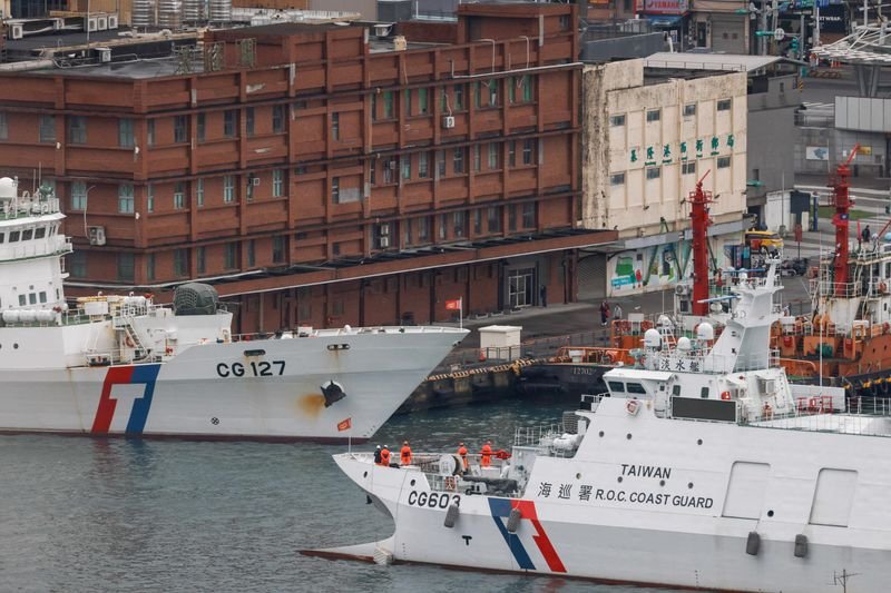 Taiwan remained on high alert as the Chinese ships withdrew after several exercises