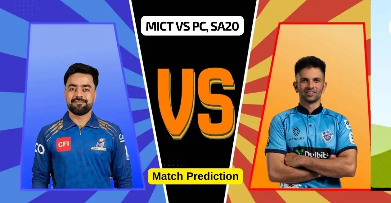 SA20 2026, MICT vs PC Match Prediction: Who will win today’s match between MI Cape Town and Pretoria Capitals?