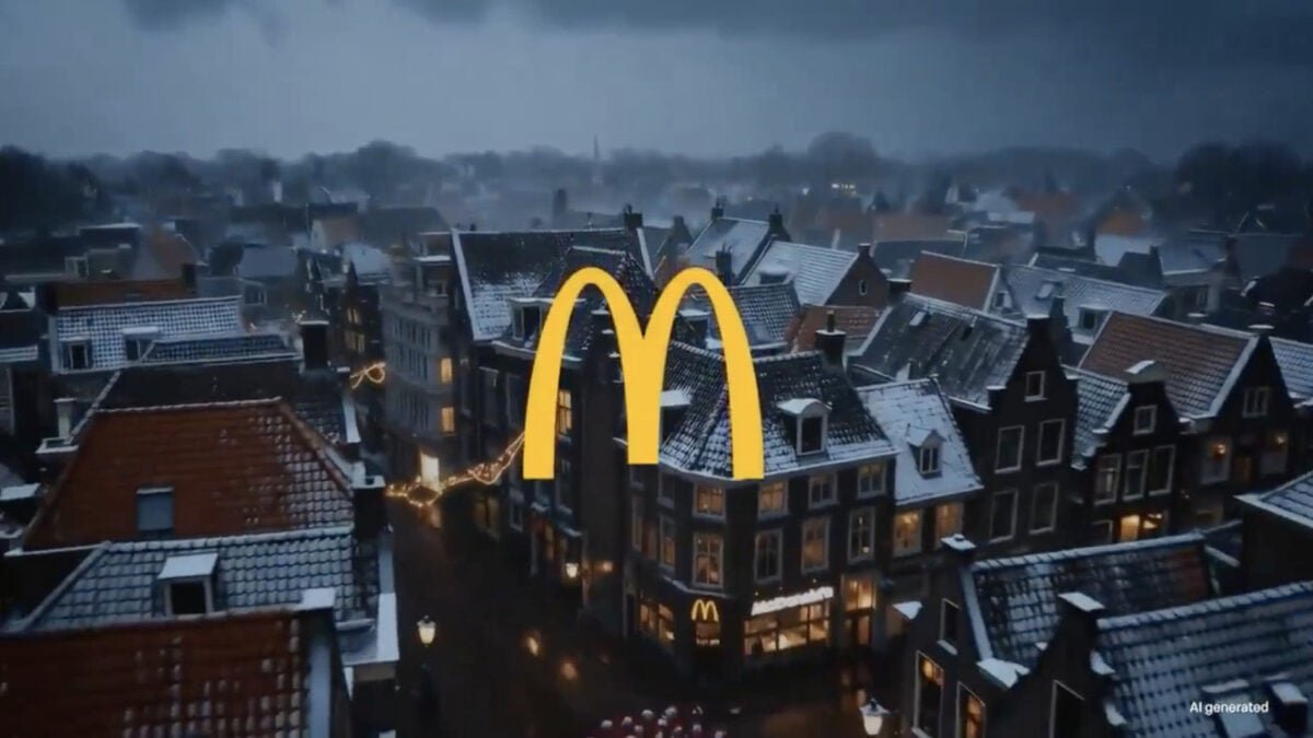 Everyone hated the McDonald’s AI Christmas ad so much it got it