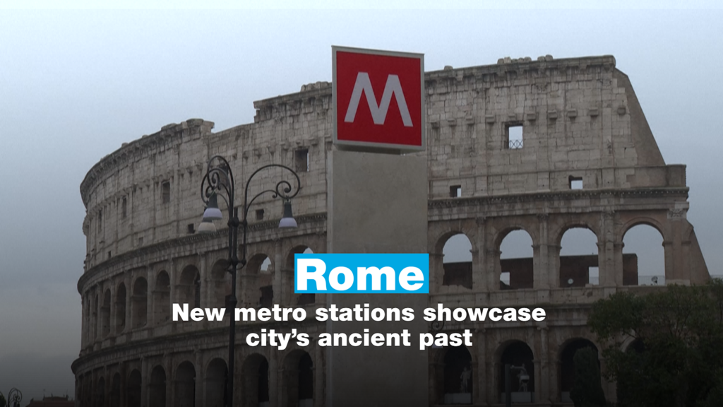 Rome: new metro stations reflect the city’s ancient past