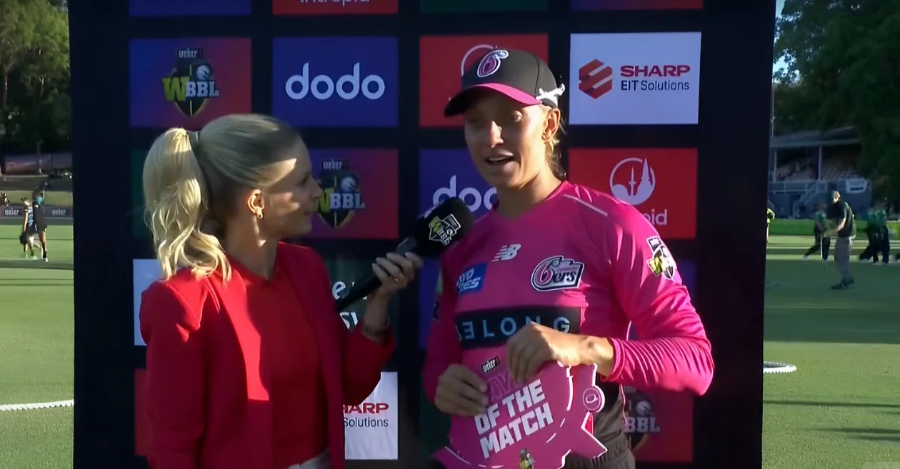 WBBL 2025: Ashleigh Gardner’s all-round performance leads Sydney Sixers to 16th straight win over Melbourne Stars