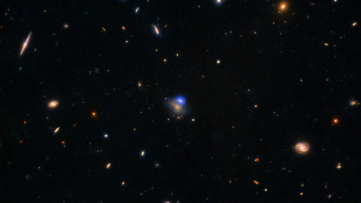 Astronomers May Have Solved The Mystery Of These Strange Blue Cosmic Flashes