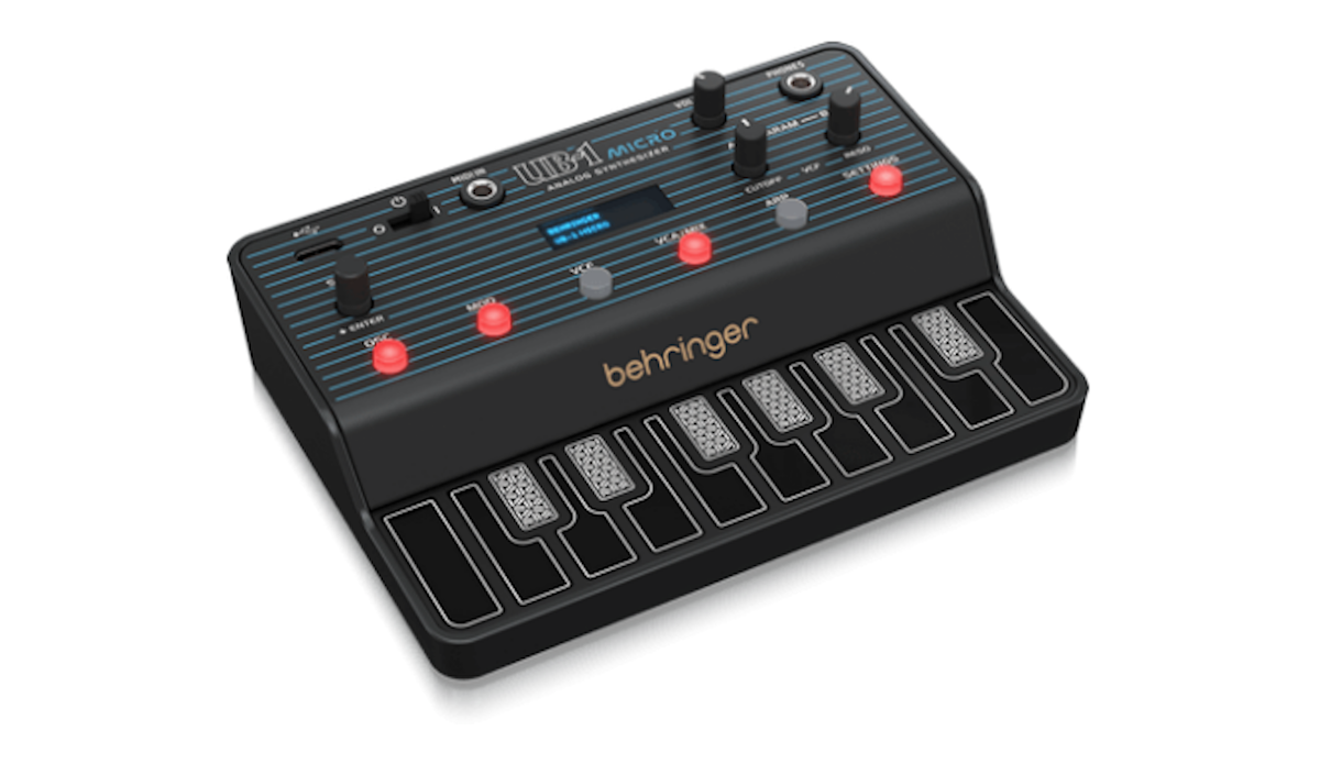 This cute little Behringer synthesizer is huge and only costs $49