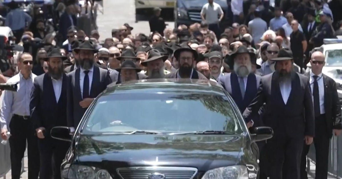 Funeral held for rabbi killed in Bondi Beach shooting: "The heart and soul of the synagogue"