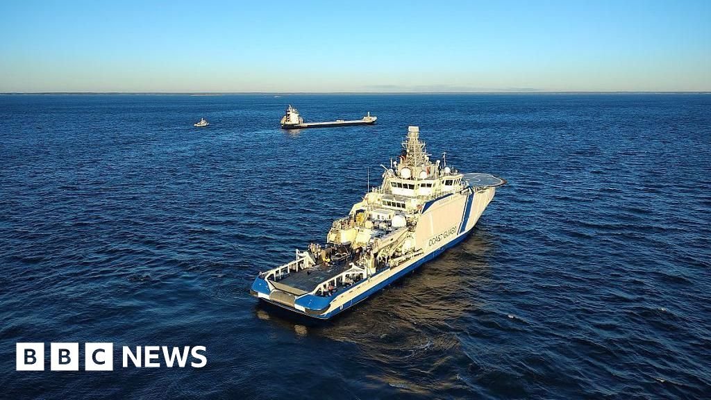 Finnish police seize ship suspected of damaging undersea telecom cables
