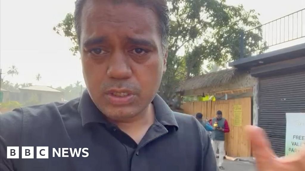 BBC reports on scene of fatal nightclub fire in Goa