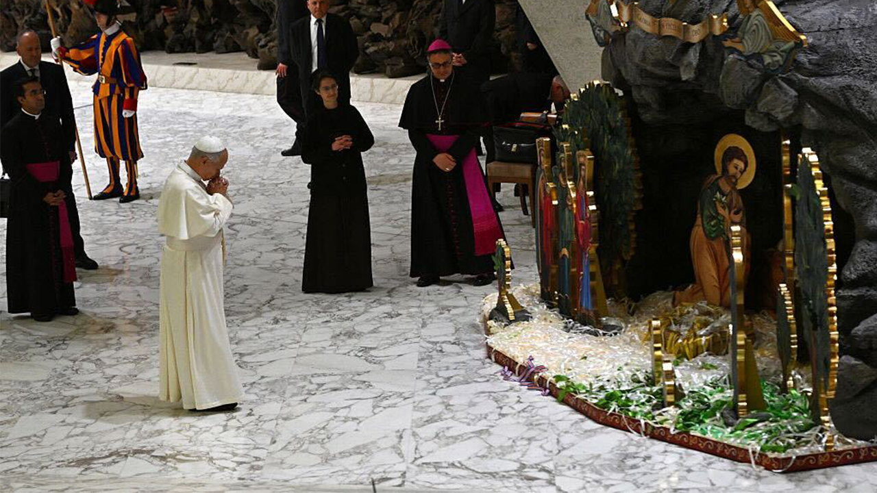 Anti-abortion leaders celebrate Vatican nativity, dedicated to 25,000 unaborted babies