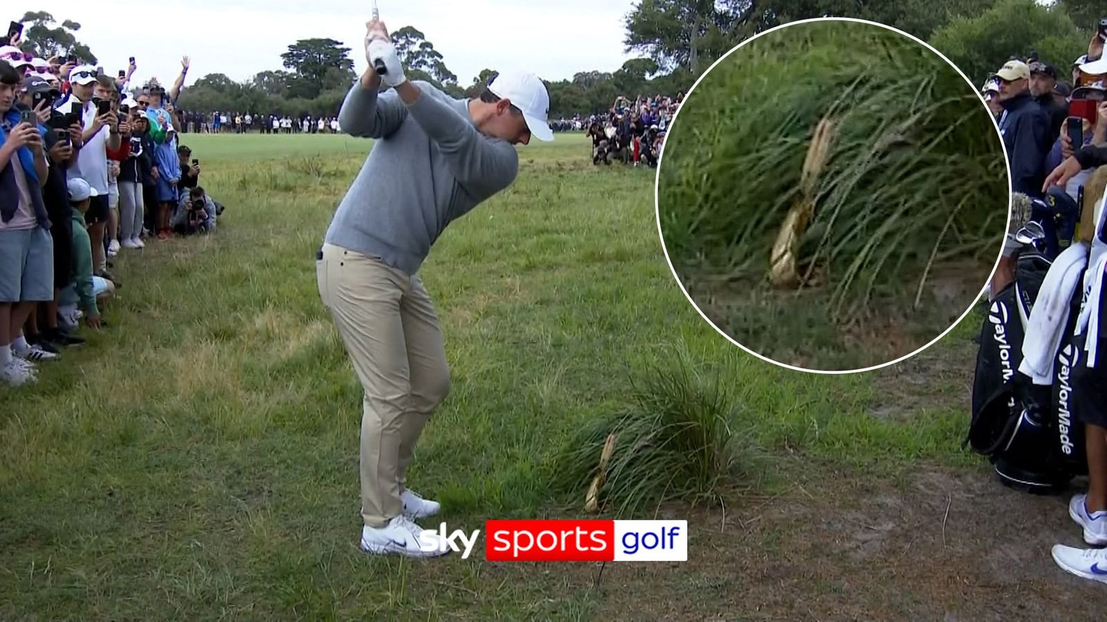 Rogue banana peel leads to McIlroy double bogey!