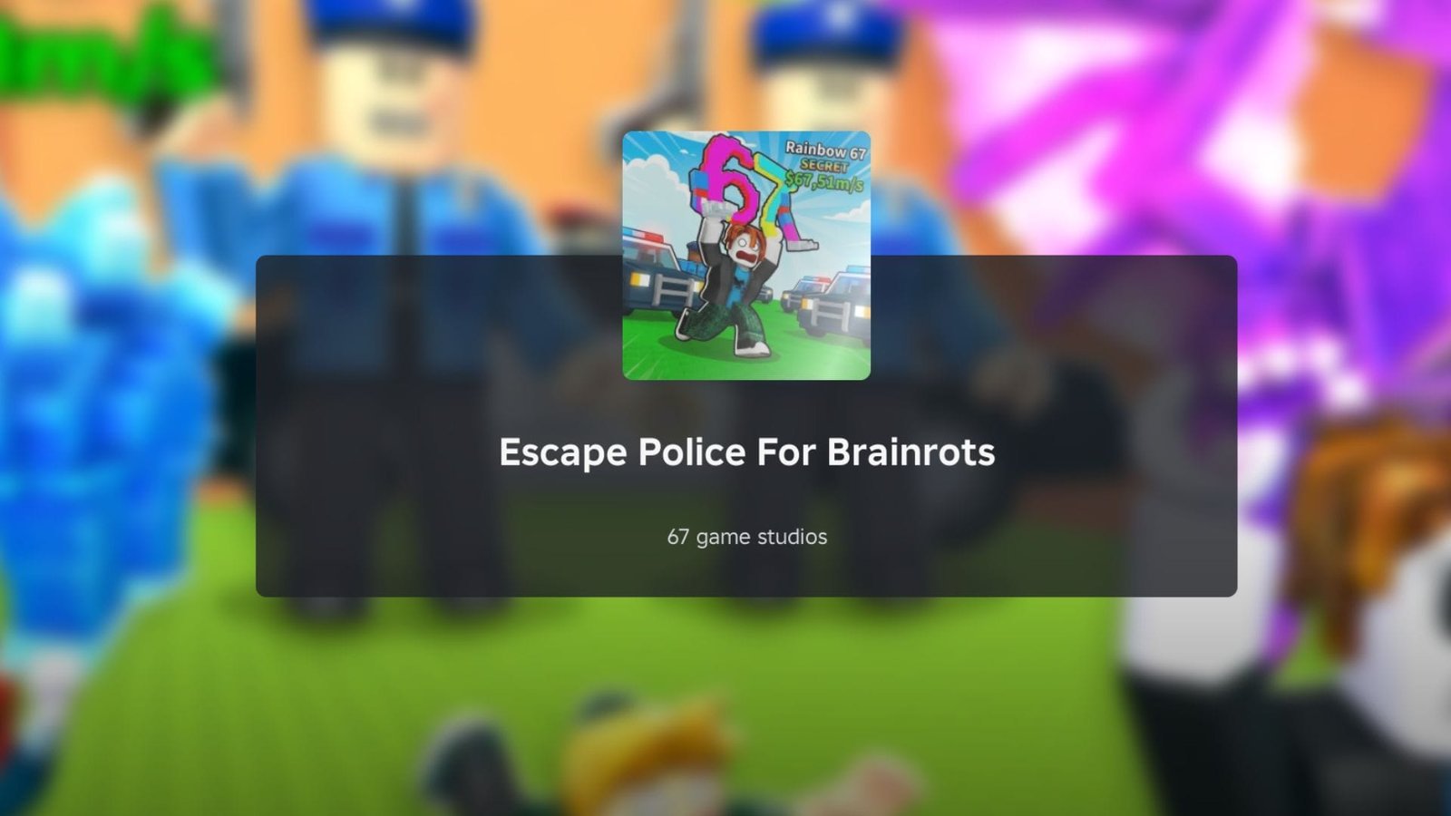 How to Get Divine Brainrot in Escape Police For Brainrots