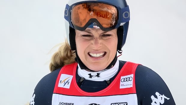 Lindsey Vonn flew off the track after crashing in the downhill final before the Milan-Cortina Olympics