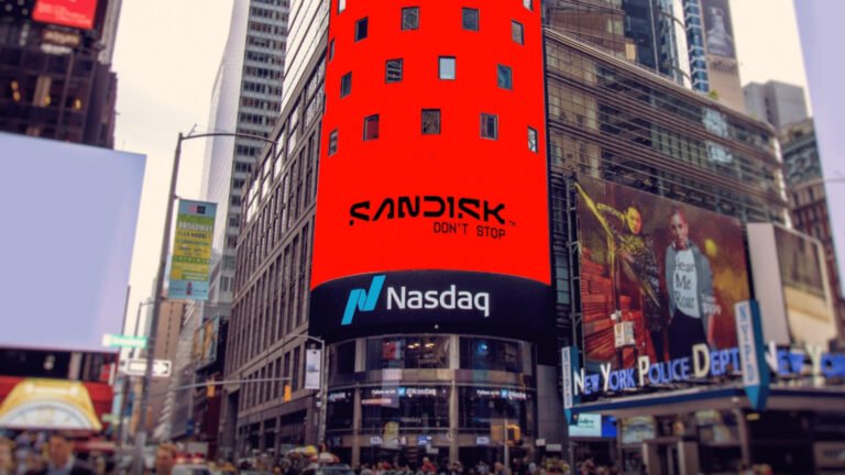 Sandisk (SNDK) jumps 21.6% as profits rise
