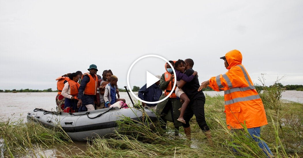 More than 100 deaths confirmed in floods across southern Africa