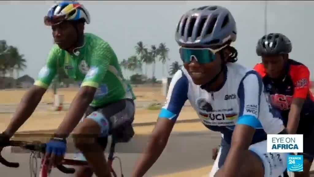 The 18-year-old cycling prodigy from Benin hopes to lead the way for more female cyclists