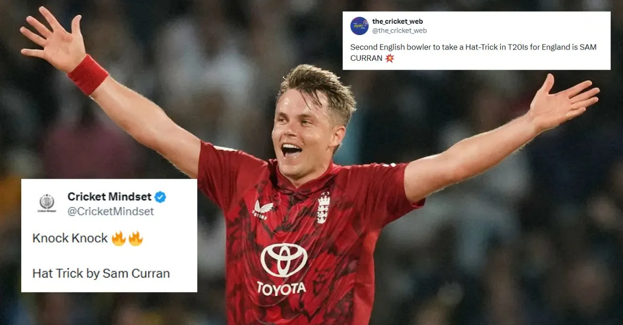 Fans cheer as Sam Curran shocks Sri Lanka with hat-trick in rain-affected first T20I at Palleke