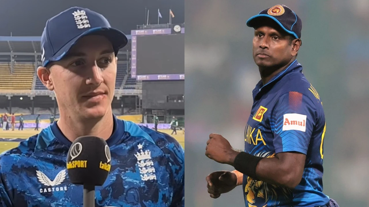 Harry Brooke makes bizarre comments on Sri Lankan pitch despite verbal attack on Angelo Matthews