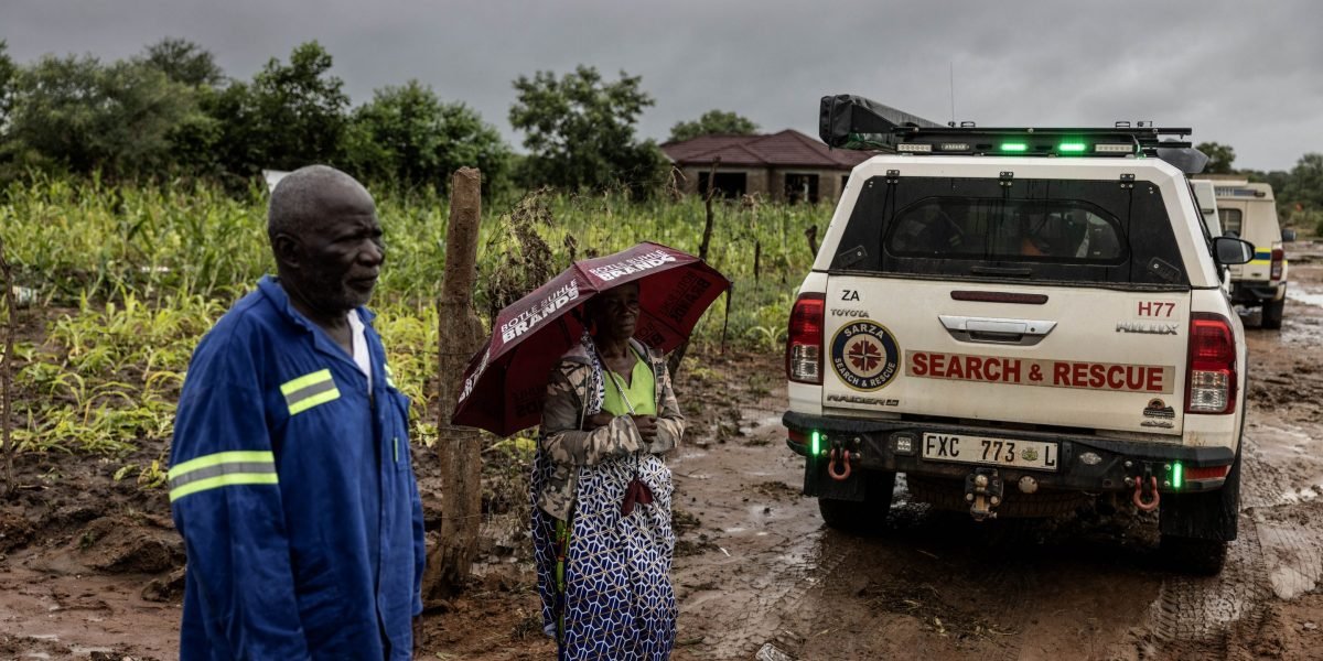 Climate change people in South Africa got a year’s worth of rain in just 10 days, killing more than 100 people