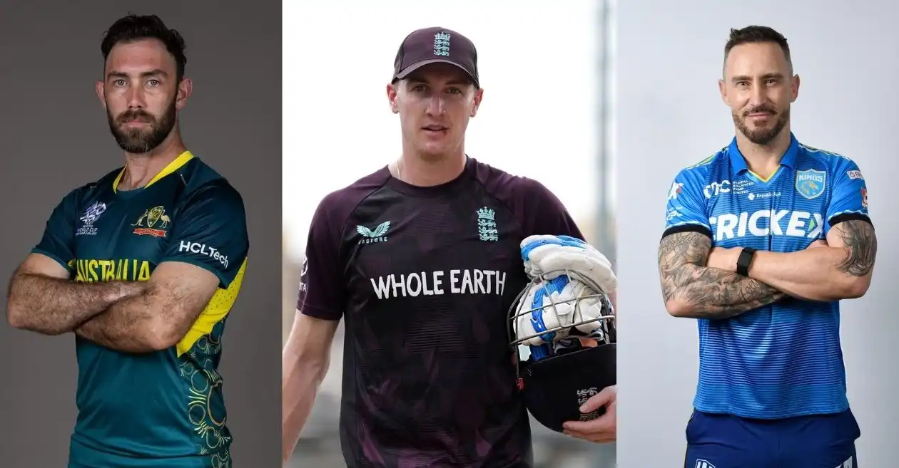 Glenn Maxwell, Harry Brook and Faf du Plessis withdraw from PSL 2026 – Report
