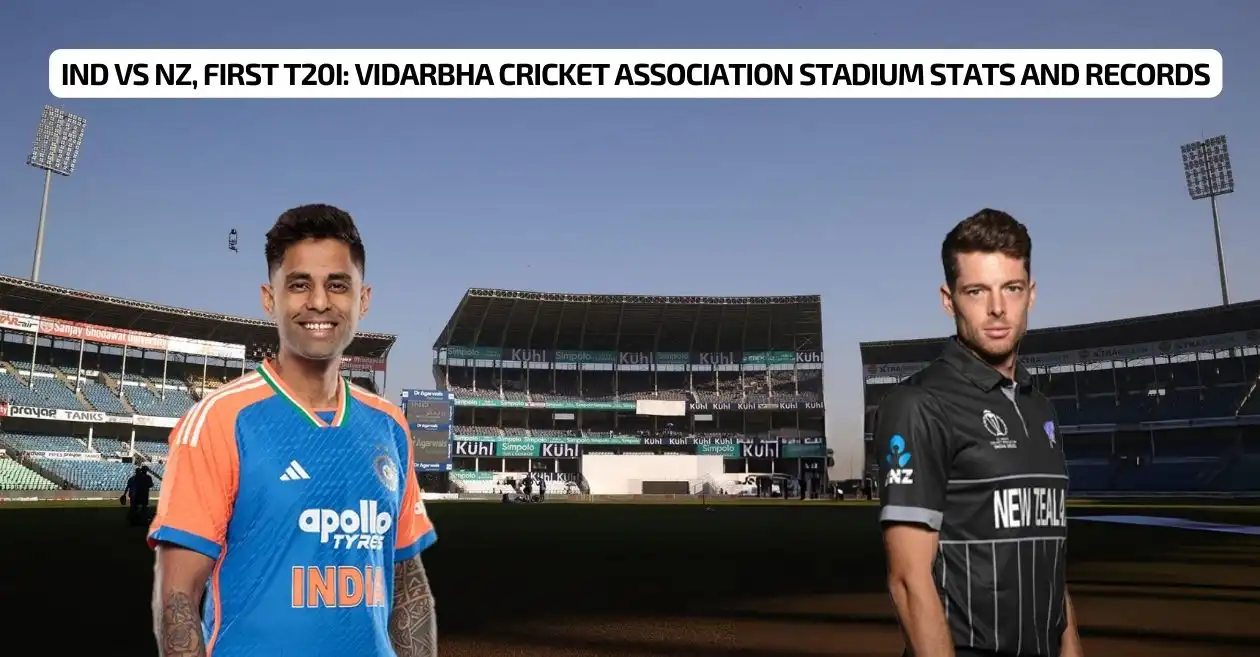 IND vs NZ: 1st T20I Pitch Report, Vidarbha Cricket Association Stadium Statistics and Records