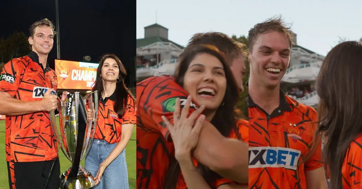 Watch: Kavya Maran shares heartfelt hug with Tristan Stubbs as Sunrisers Eastern Cape claim record third SA20 title