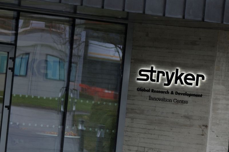 Stryker raised its annual profit forecast on strong sales for medical devices