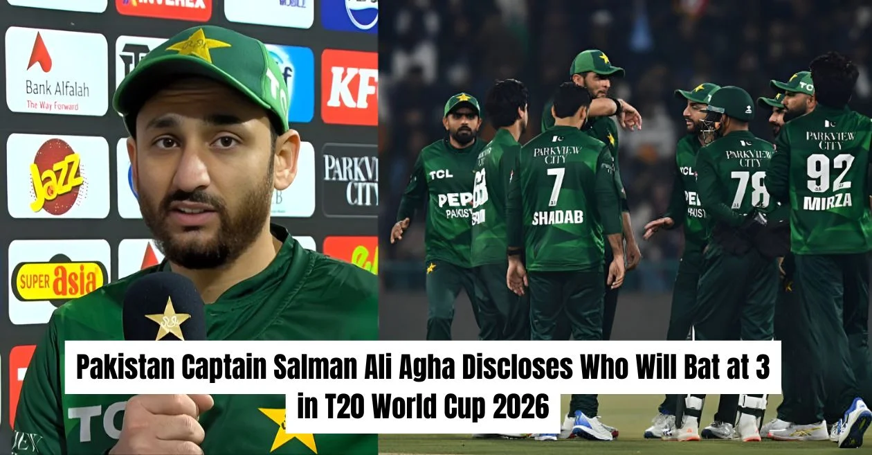 PAK vs AUS: Salman Ali Agha announced as Pakistan’s No. 3 batsman for T20 World Cup 2026