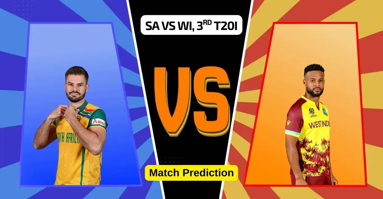 SA vs WI 2026, 3rd T20I Match Prediction: Who will win today’s match between South Africa and West Indies?