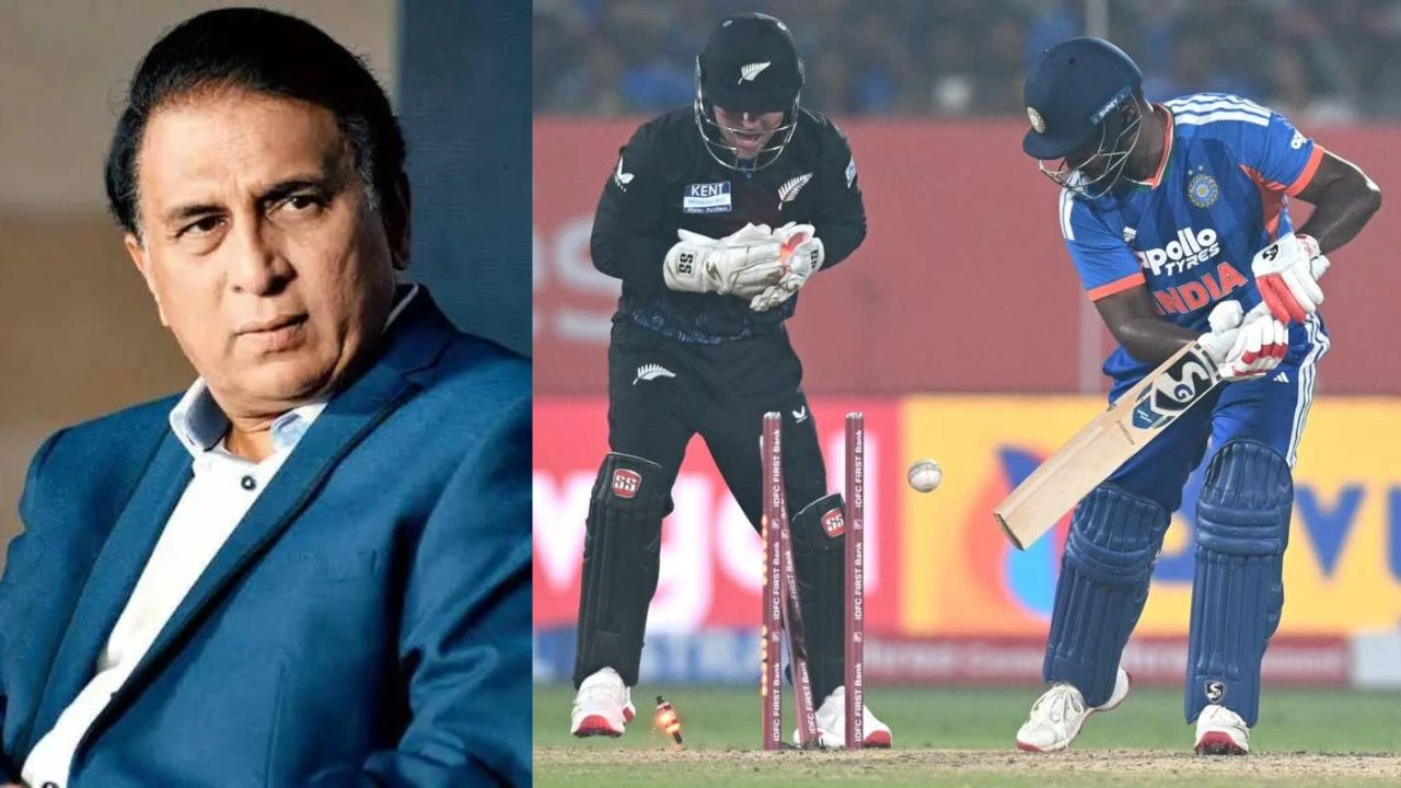 Sunil Gavaskar teaches Sanju Samson a lesson amid dire T20I form