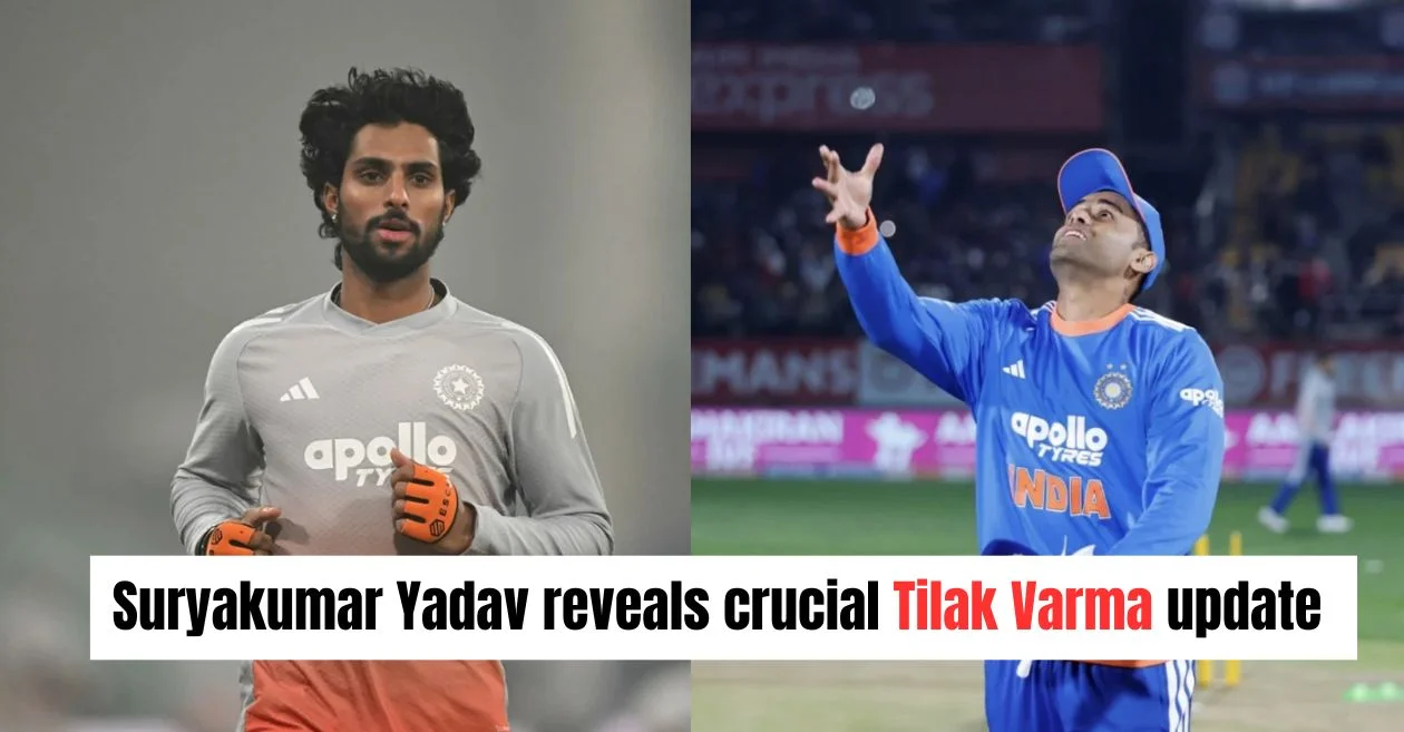 IND vs NZ, 5th T20I: Suryakumar Yadav reveals important Tilak Varma update ahead of 2026 T20 World Cup