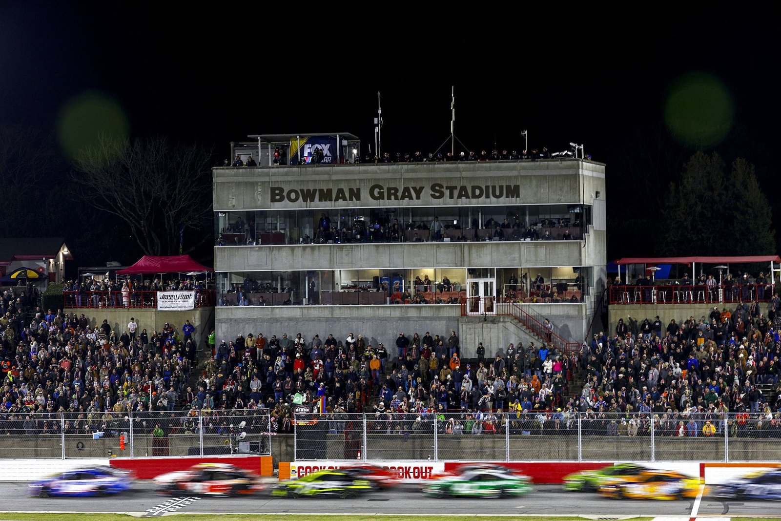 NASCAR modifies weekend schedule, clash at Bowman Gray Stadium faces weather nightmare