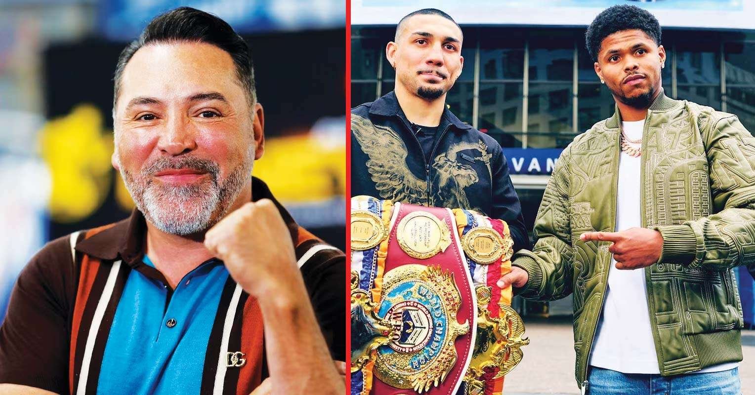 Oscar De La Hoya on Teofimo Lopez vs. Shakur Stevenson fight: ‘He’s almost impossible to break’