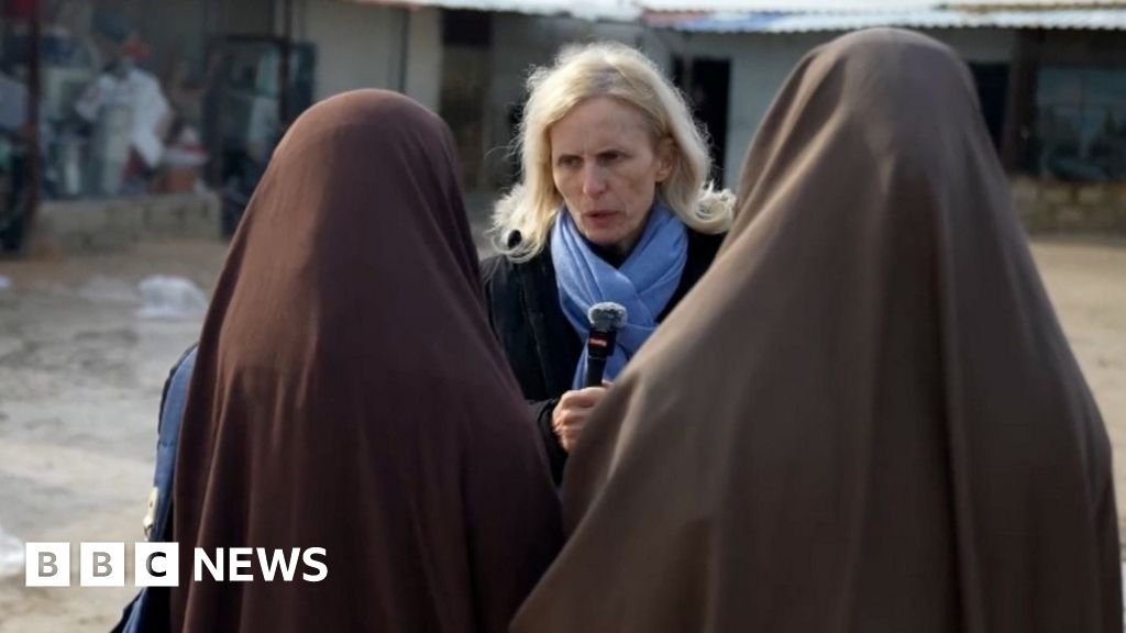 BBC visits Syrian camp where wives and children of suspected Islamic State militants are being held