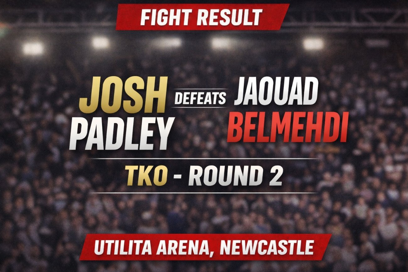 Boxing Results: Josh Padley stops Bermedi