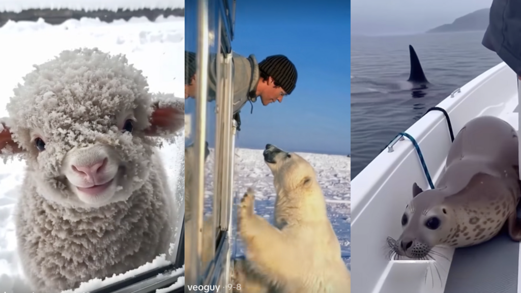 Problem with AI generated animal videos