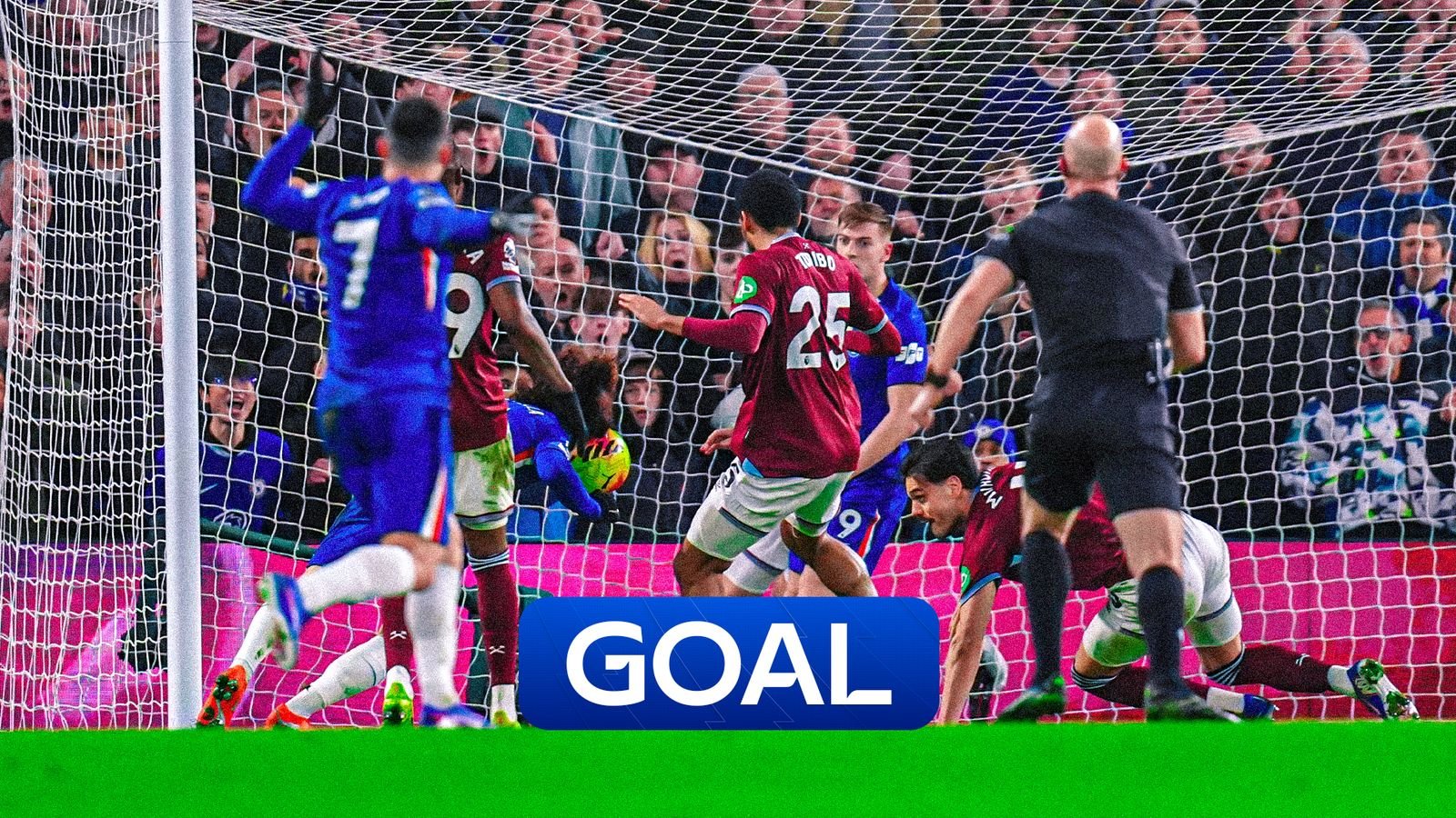 Cucurella’s diving header equalized Chelsea!