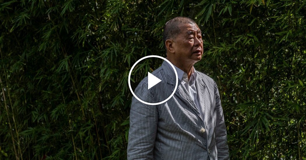 A court in Hong Kong sentenced Jimmy Lai to 20 years in prison