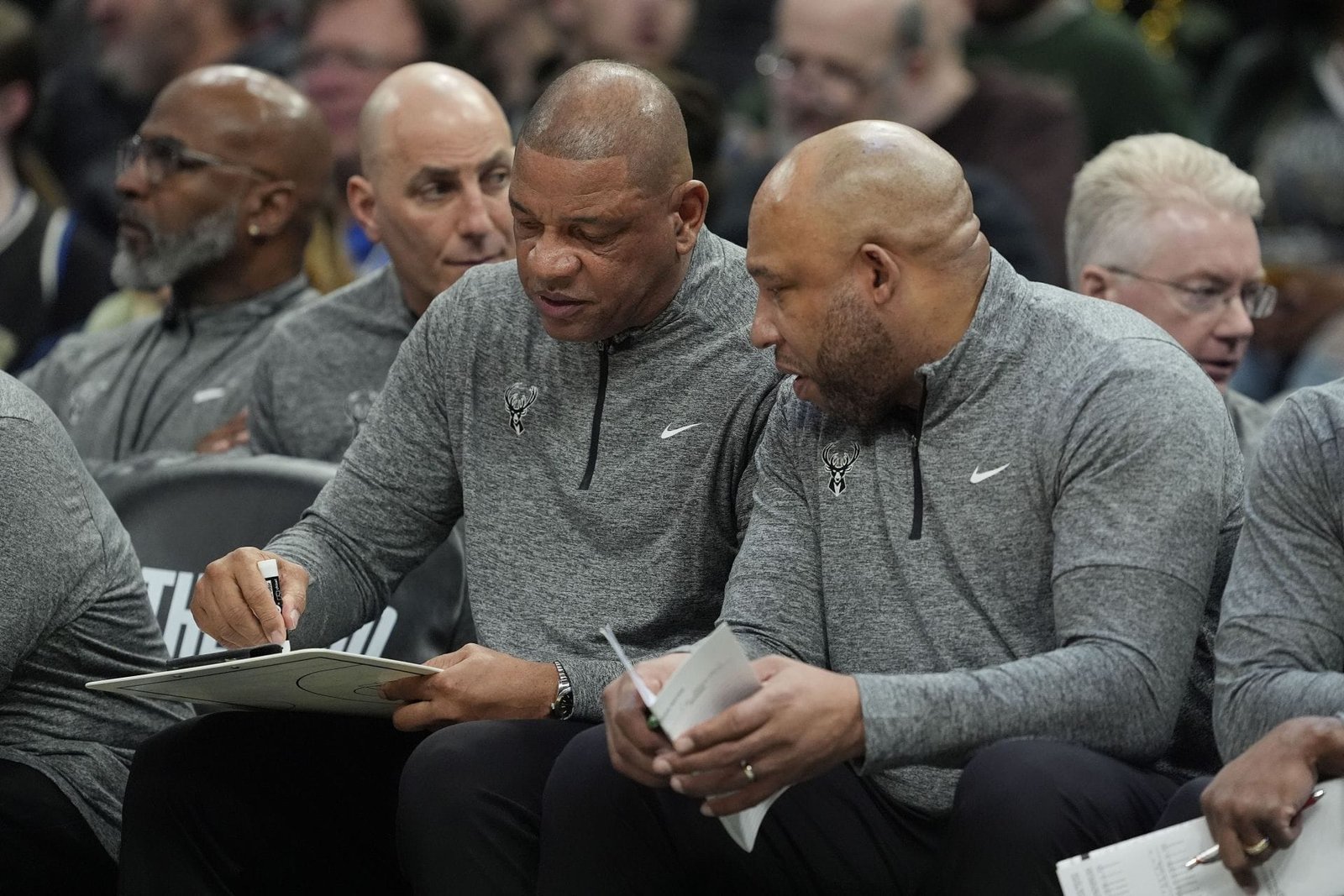 What happened to Dr. Rivers? Milwaukee Bucks coach out, Darvin Ham vs. Thunder (Feb. 12)