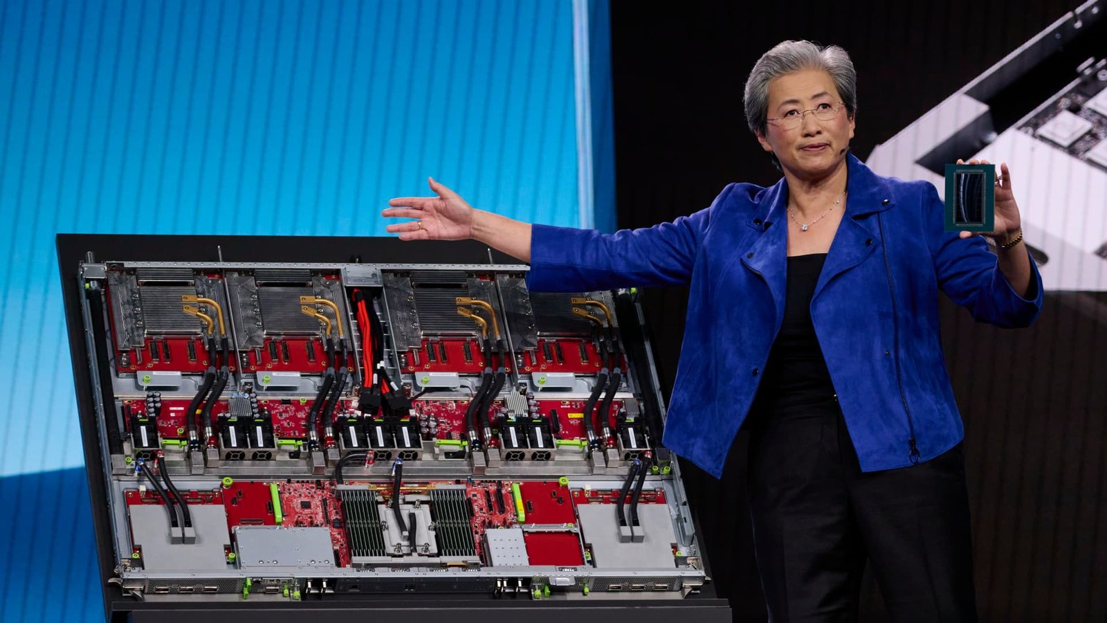AMD’s stock price fell 9% after announcing its earnings report. that’s why